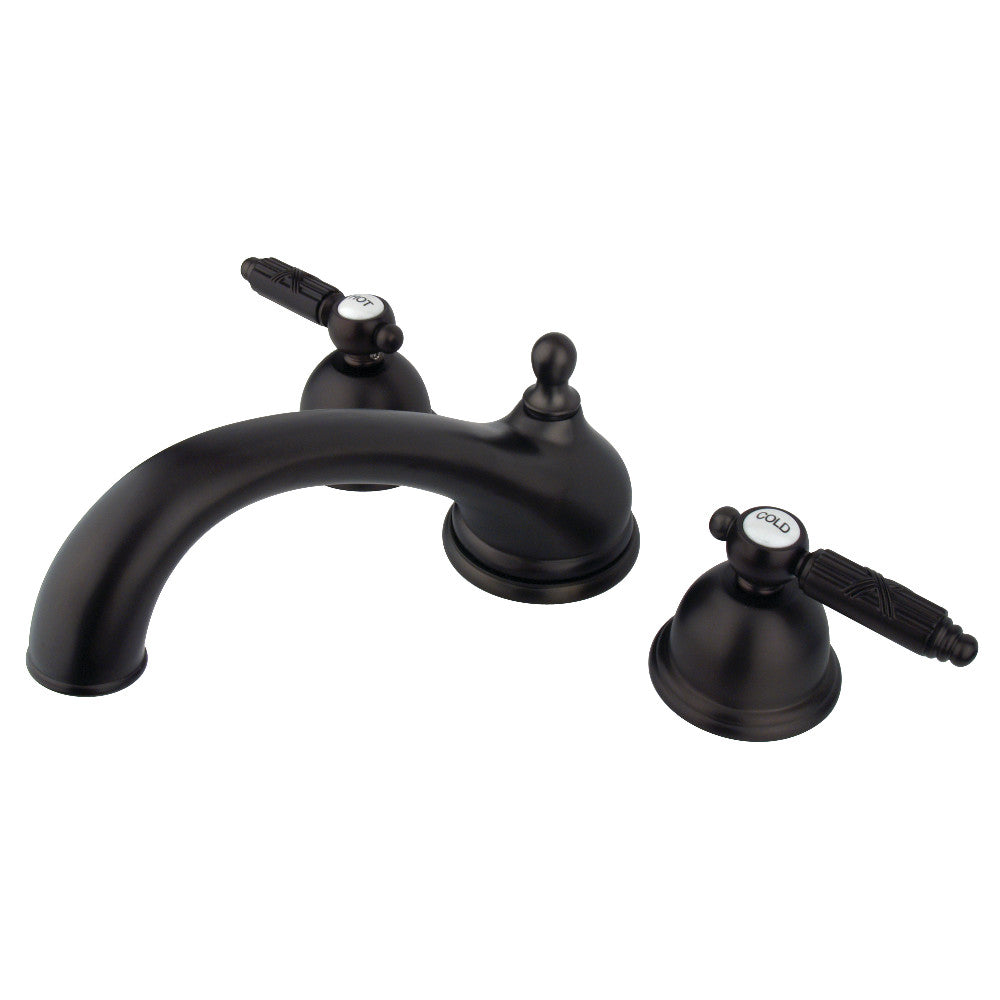 Kingston Brass KS3355GL Georgian Roman Tub Faucet, Oil Rubbed Bronze - BNGBath