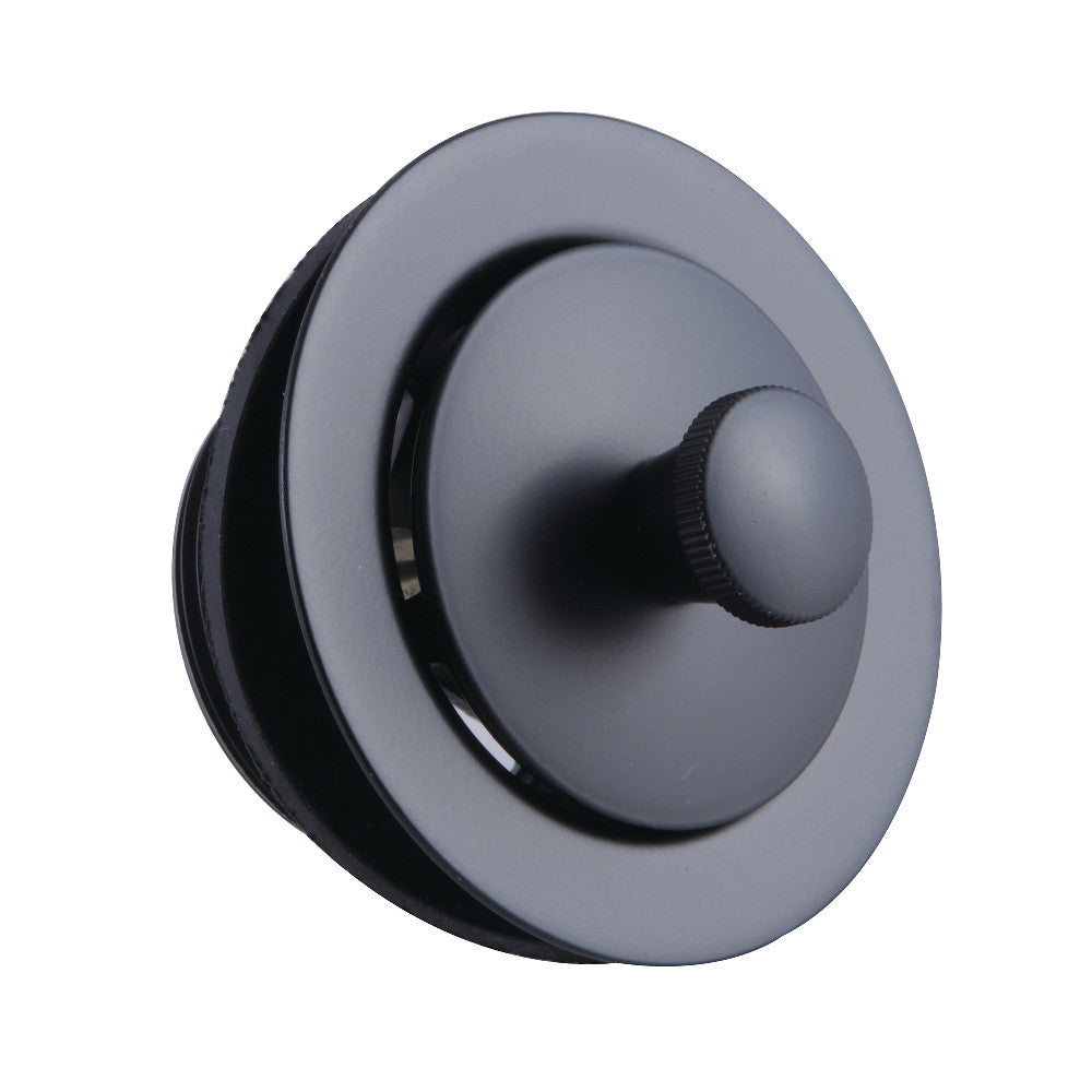 Kingston Brass DLL200MB Brass Lift & Lock Tub Drain, Matte Black - BNGBath