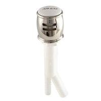 Thumbnail for Kingston Brass K511PN Heritage Dishwasher Air Gap, Polished Nickel - BNGBath