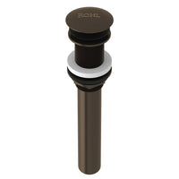 Thumbnail for ROHL Non-Slotted Touch Seal Dome Drain with 6 Inch Tailpiece - BNGBath