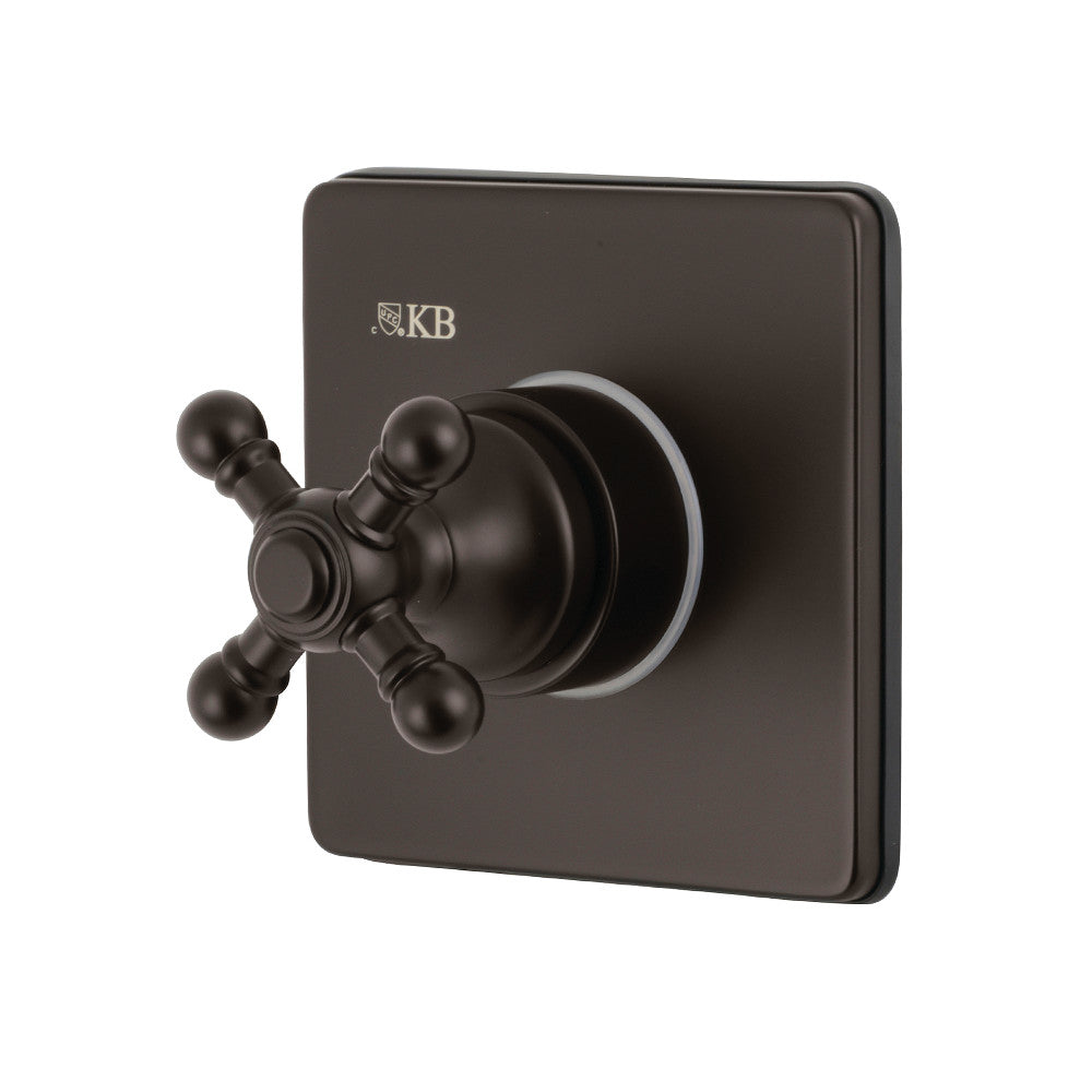 Kingston Brass KS3045BX 3-Way Diverter Valve with Trim Kit, Oil Rubbed Bronze - BNGBath