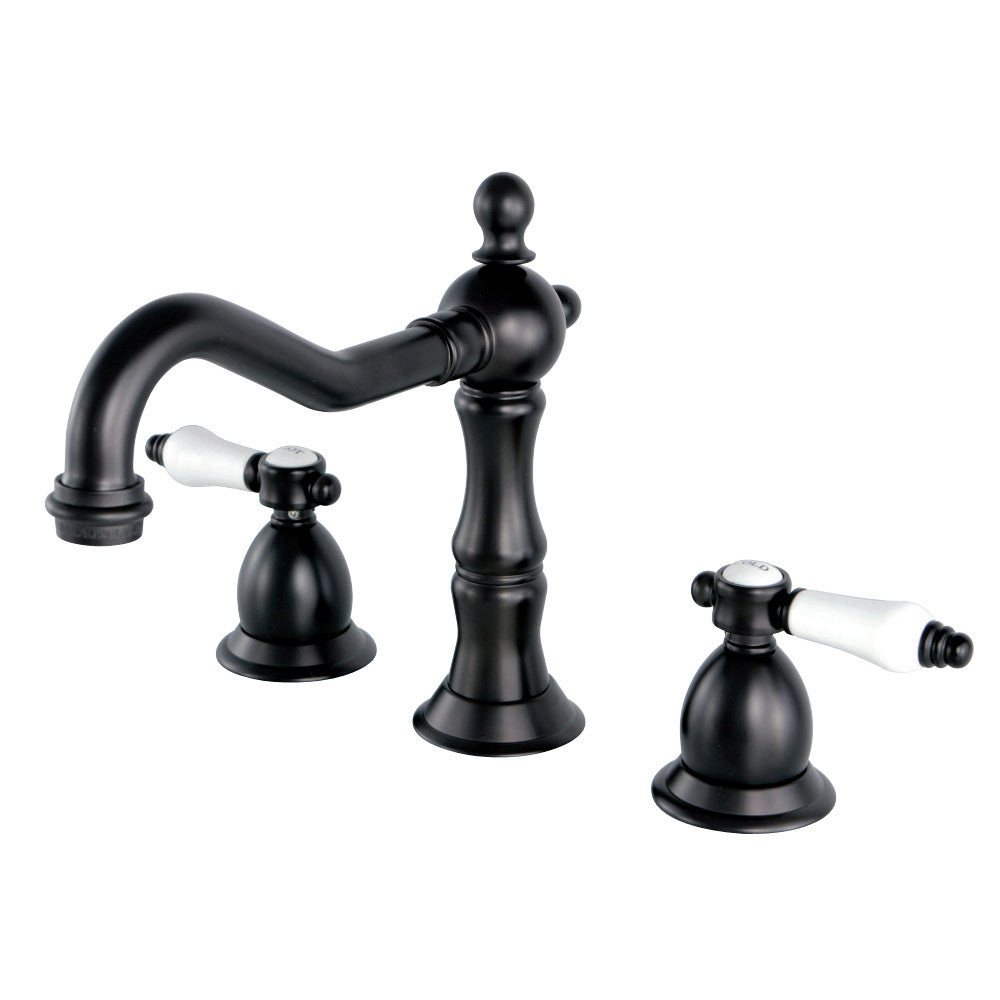 Kingston Brass KS1975BPL 8 in. Widespread Bathroom Faucet, Oil Rubbed Bronze - BNGBath