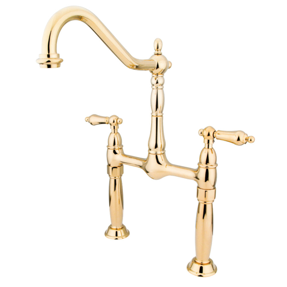 Kingston Brass KS1072AL Vessel Sink Faucet, Polished Brass - BNGBath