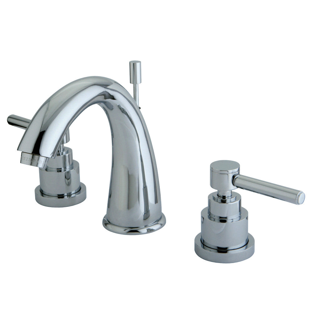 Kingston Brass KS2961EL 8 in. Widespread Bathroom Faucet, Polished Chrome - BNGBath