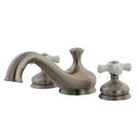 Thumbnail for Kingston Brass KS3338PX Heritage Roman Tub Faucet, Brushed Nickel - BNGBath