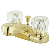 Thumbnail for Kingston Brass GKB162 4 in. Centerset Bathroom Faucet, Polished Brass - BNGBath