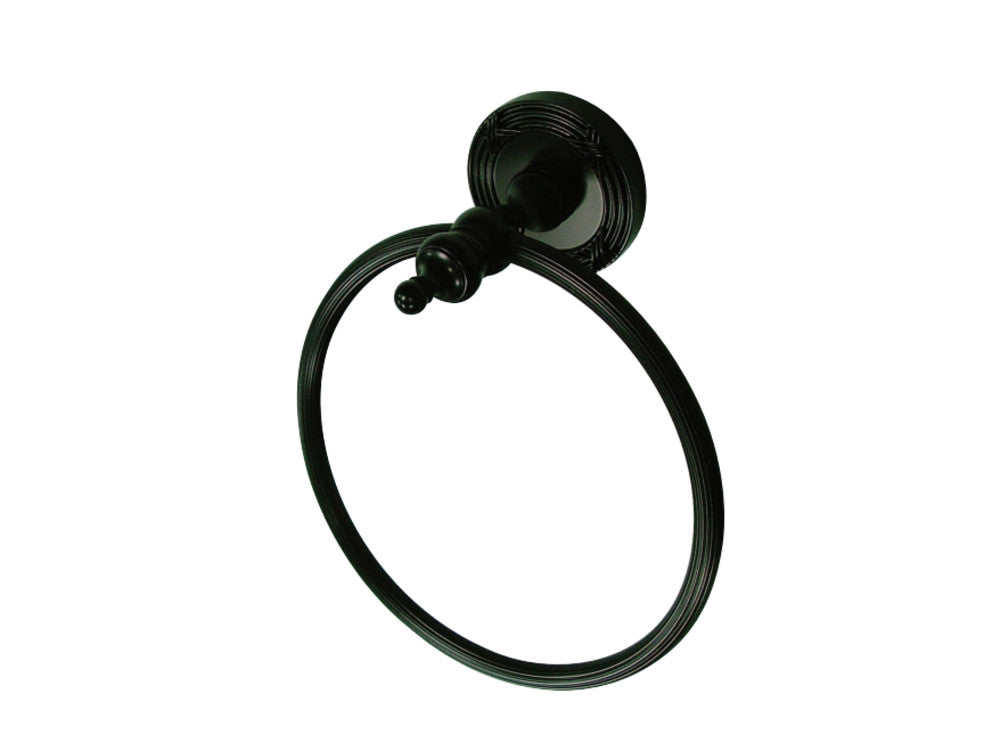 Kingston Brass BA9914ORB Templeton Towel Ring, Oil Rubbed Bronze - BNGBath