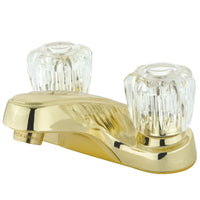 Thumbnail for Kingston Brass KB162LP 4 in. Centerset Bathroom Faucet, Polished Brass - BNGBath