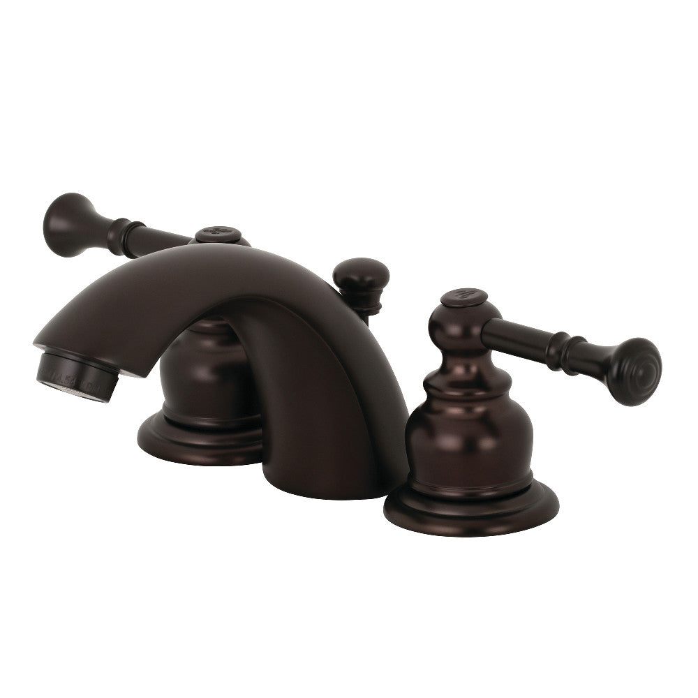 Kingston Brass KB955NL Mini-Widespread Bathroom Faucet, Oil Rubbed Bronze - BNGBath