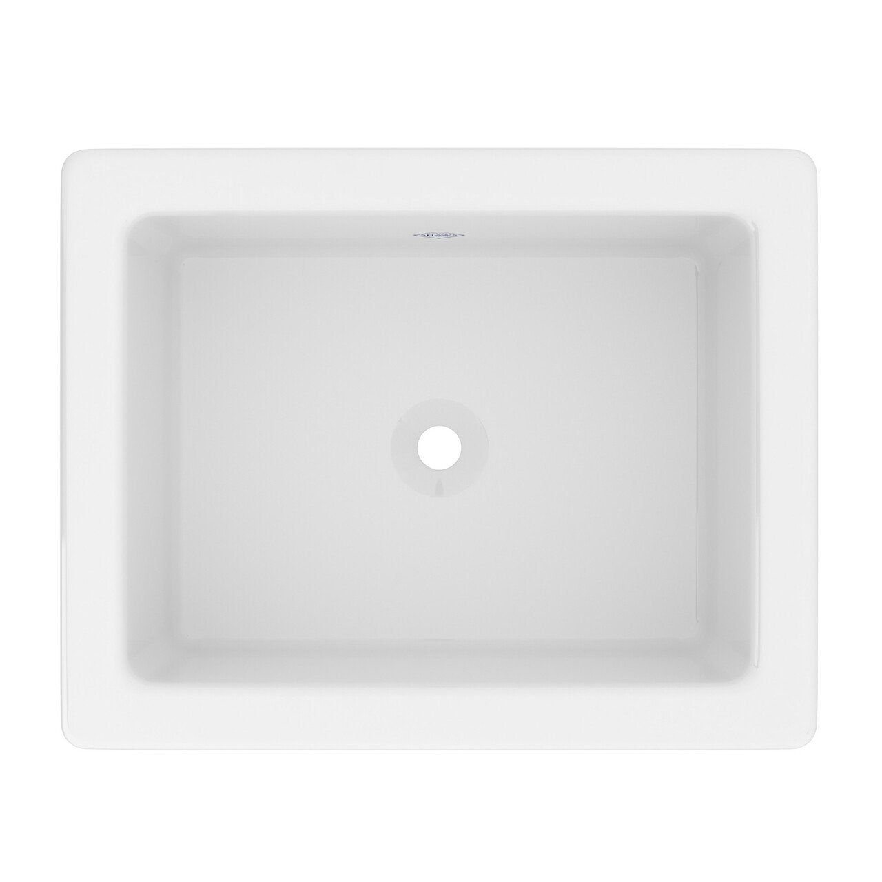 Shaws Fireclay Shaker Rectangular Undermount or Drop-In Bathroom Sink - BNGBath