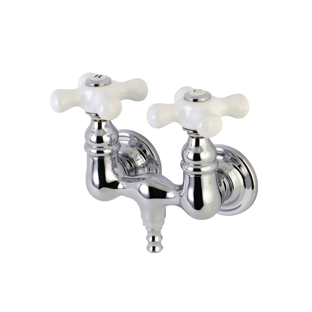 Aqua Vintage AE40T1 Vintage 3-3/8 Inch Wall Mount Tub Faucet, Polished Chrome - BNGBath