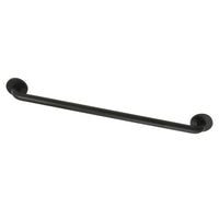 Thumbnail for Kingston Brass GLDR814300 Silver Sage 30-Inch X 1-1/4-Inch OD ADA Grab Bar, Matte Black - BNGBath