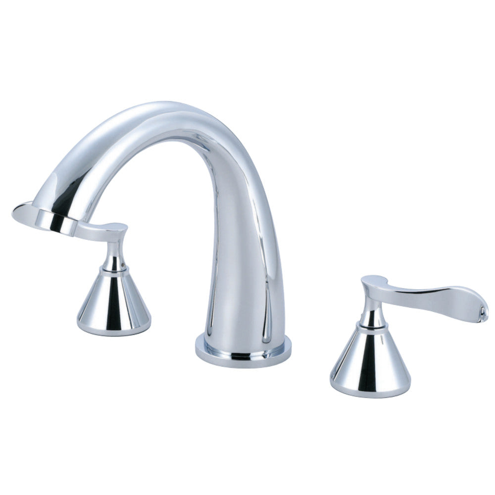 Kingston Brass KS2361CFL Century Roman Tub Faucet, Polished Chrome - BNGBath