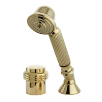 Thumbnail for Kingston Brass KSK2242MRTR Transfer Valve Set for Roman Tub Filler, Polished Brass - BNGBath