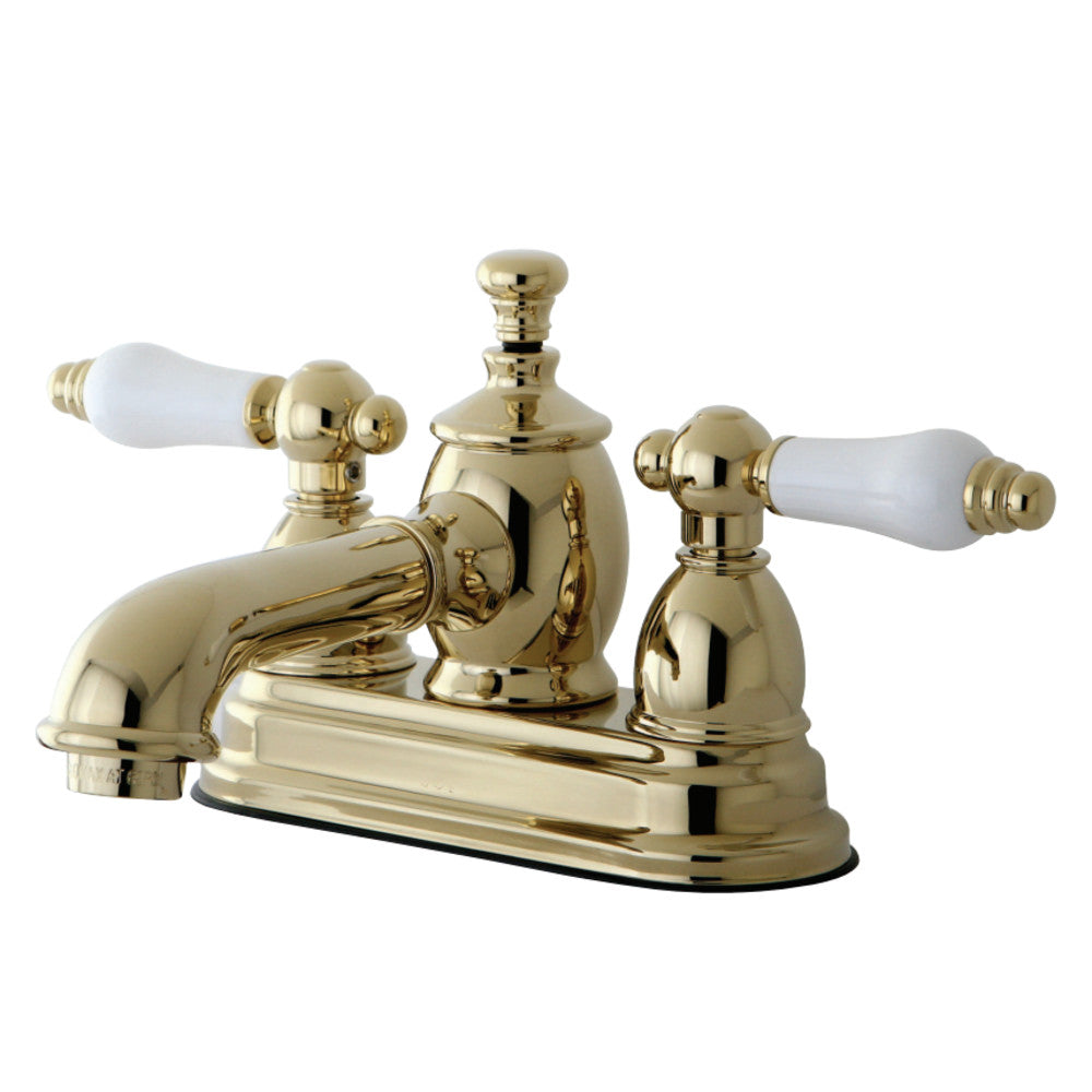 Kingston Brass KS7002PL 4 in. Centerset Bathroom Faucet, Polished Brass - BNGBath