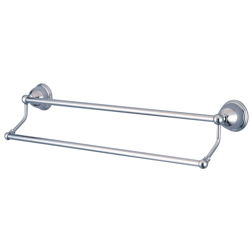 Kingston Brass BA396318C Restoration 18" Dual Towel Bar, Polished Chrome - BNGBath