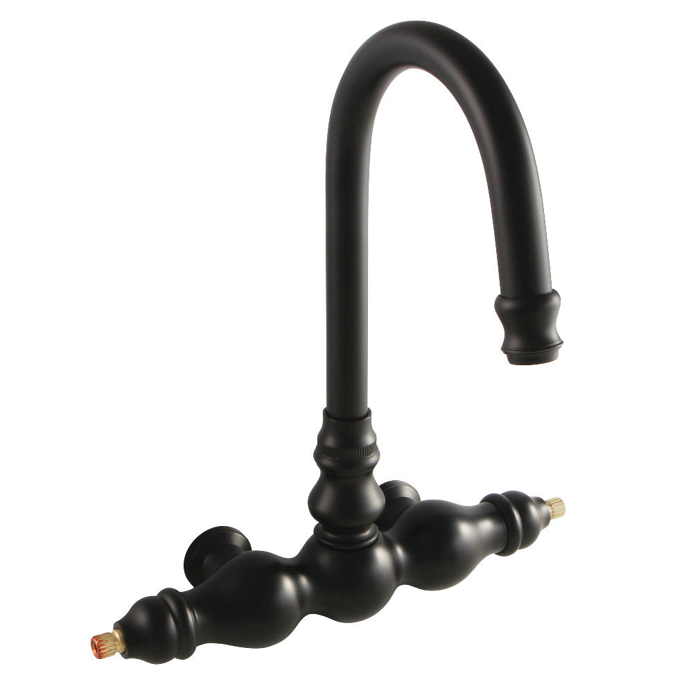 Aqua Vintage AET300-0 Vintage Tub Faucet Body without Handle, Matte Black - BNGBath