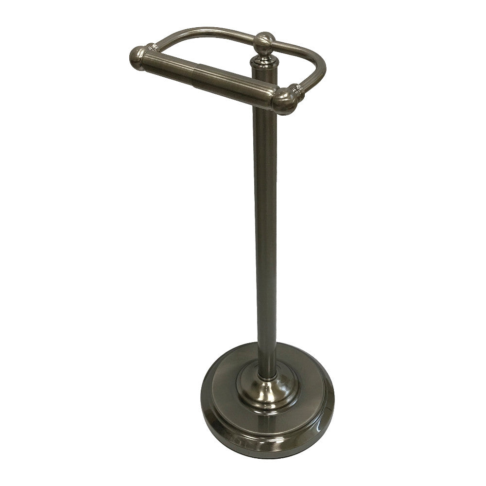 Kingston Brass CC2004 Vintage Freestanding Toilet Paper Holder, Black Stainless - BNGBath