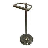 Thumbnail for Kingston Brass CC2004 Vintage Freestanding Toilet Paper Holder, Black Stainless - BNGBath