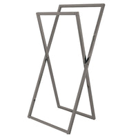 Thumbnail for Kingston Brass SCC8298 Pedestal X Style Steel Construction Towel Rack, Brushed Nickel - BNGBath