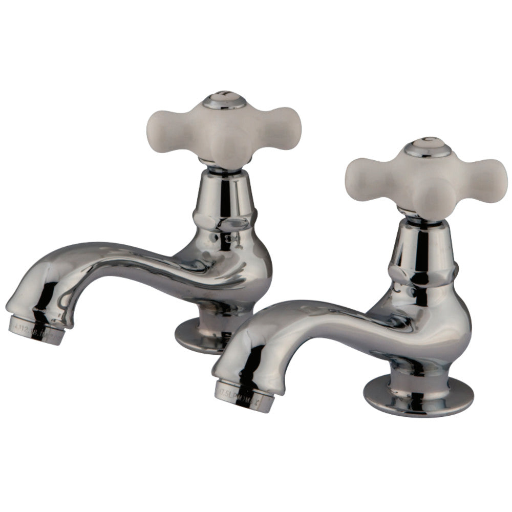 Kingston Brass KS1101PX Heritage Basin Tap Faucet, Polished Chrome - BNGBath