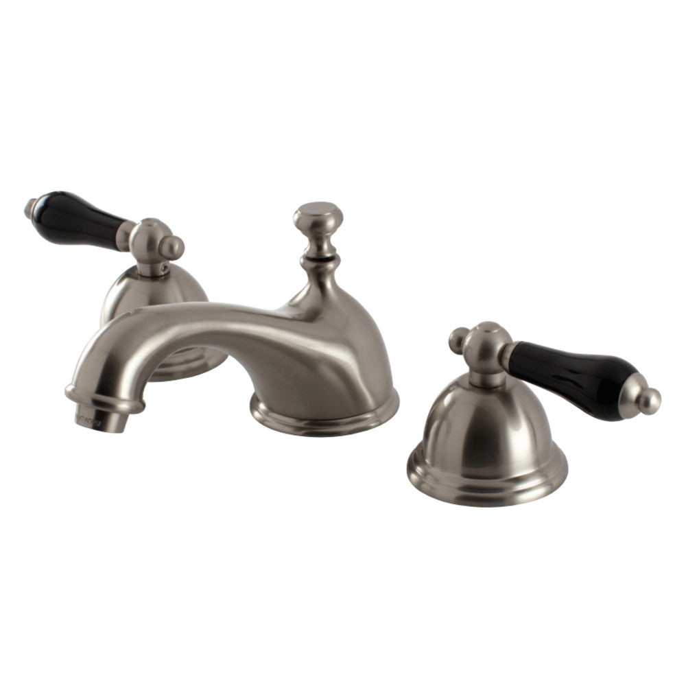 Kingston Brass KS3968PKL Duchess Widespread Bathroom Faucet with Brass Pop-Up, Brushed Nickel - BNGBath