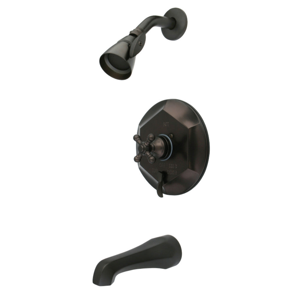 Kingston Brass KB46350BX English Vintage Tub with Shower Faucet, Oil Rubbed Bronze - BNGBath