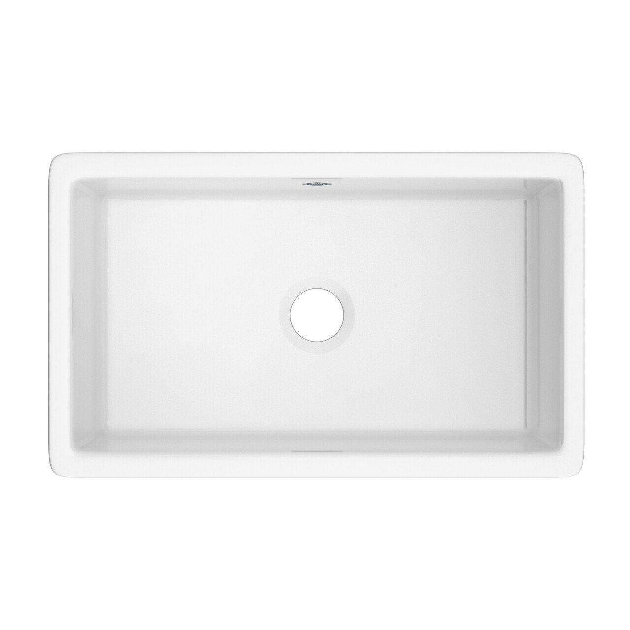 Shaws Classic Shaker Single Bowl Undermount Fireclay Kitchen Sink - BNGBath