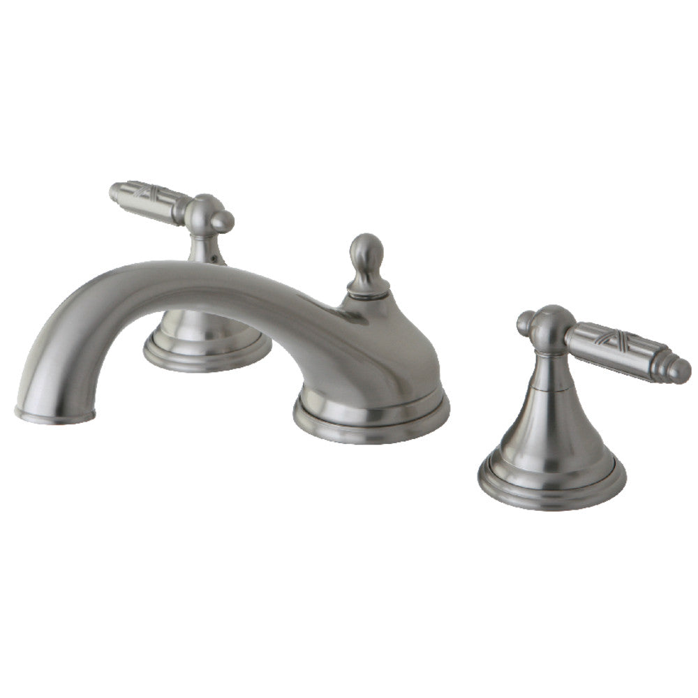 Kingston Brass KS5538GL Georgian Roman Tub Faucet, Brushed Nickel - BNGBath