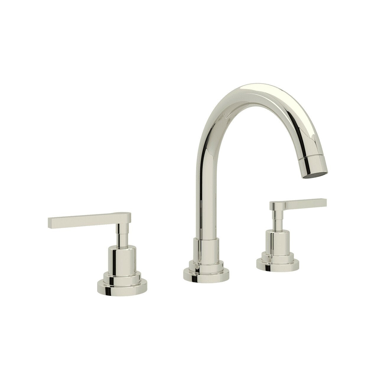 ROHL Lombardia C-Spout Widespread Bathroom Faucet - BNGBath