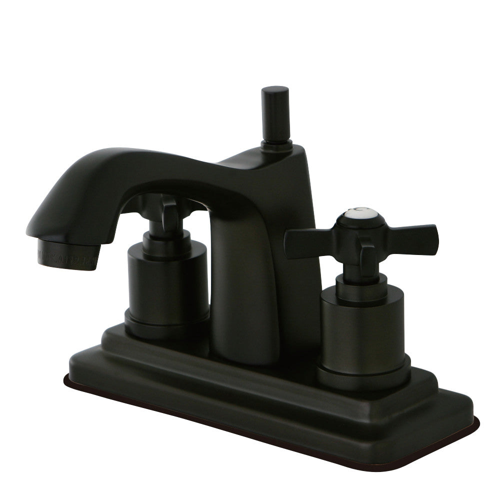 Kingston Brass KS8645ZX 4 in. Centerset Bathroom Faucet, Oil Rubbed Bronze - BNGBath