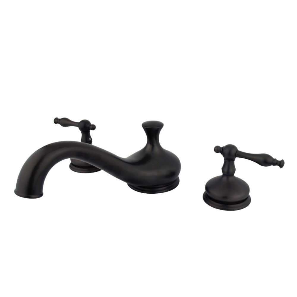 Kingston Brass KS3335NL Heritage Roman Tub Faucet, Oil Rubbed Bronze - BNGBath