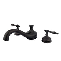 Thumbnail for Kingston Brass KS3335NL Heritage Roman Tub Faucet, Oil Rubbed Bronze - BNGBath