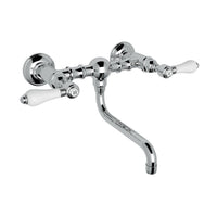 Thumbnail for ROHL Acqui Wall Mount Bridge Bathroom Faucet - BNGBath