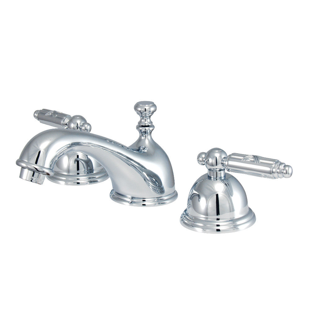 Kingston Brass KS3961GL 8 in. Widespread Bathroom Faucet, Polished Chrome - BNGBath