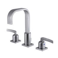 Thumbnail for Fauceture FSC8968EFL 8 in. Widespread Bathroom Faucet, Brushed Nickel - BNGBath