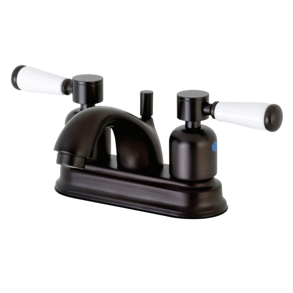 Kingston Brass FB2605DPL 4 in. Centerset Bathroom Faucet, Oil Rubbed Bronze - BNGBath