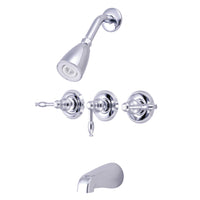 Thumbnail for Kingston Brass KB231KL Magellan Tub & Shower Faucet, Polished Chrome - BNGBath