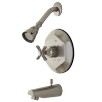 Thumbnail for Kingston Brass KB4638ZX Tub/Shower Faucet, Brushed Nickel - BNGBath