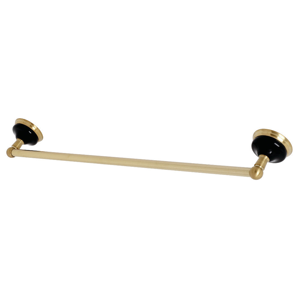 Kingston Brass BA9111BB Water Onyx 24 in. Towel Bar, Brushed Brass - BNGBath