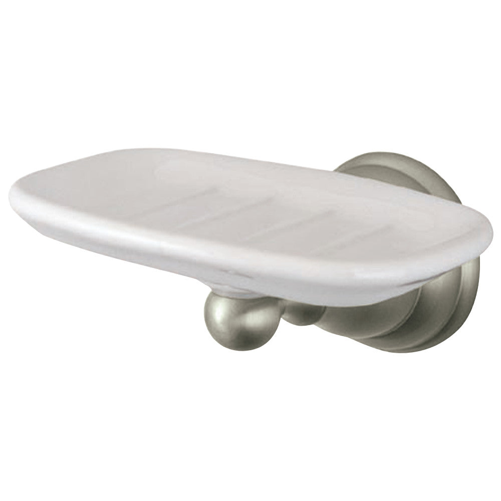 Kingston Brass BA5565SN Royale Wall-Mount Soap Dish, Brushed Nickel - BNGBath