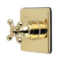 Thumbnail for Kingston Brass KS3042BX 3-Way Diverter Valve with Trim Kit, Polished Brass - BNGBath