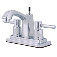 Thumbnail for Kingston Brass KS8641DL 4 in. Centerset Bathroom Faucet, Polished Chrome - BNGBath