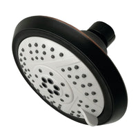 Thumbnail for Kingston Brass KX1546 Vilbosch 5-Inch 5-Function Shower Head, Naples Bronze - BNGBath