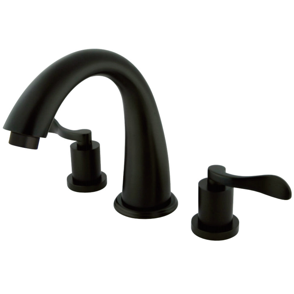 Kingston Brass KS2365DFL Vintage Roman Tub Faucet, Oil Rubbed Bronze - BNGBath