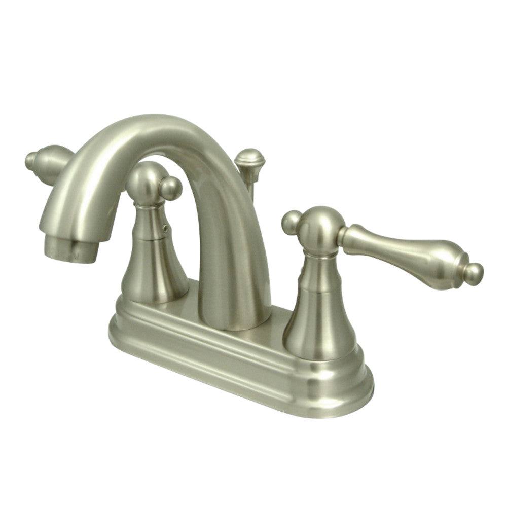 Kingston Brass KS7618AL 4 in. Centerset Bathroom Faucet, Brushed Nickel - BNGBath