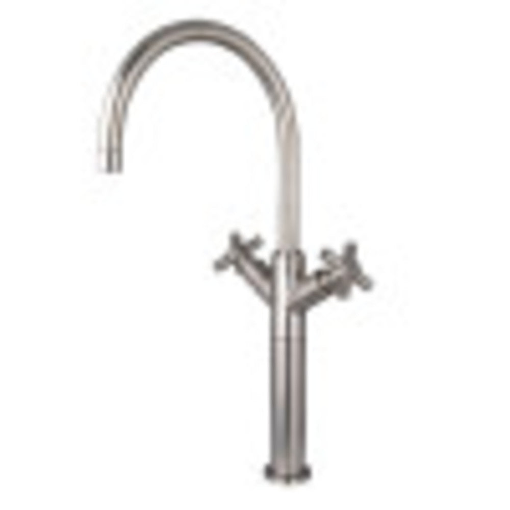 Kingston Brass KS8068JX Vessel Sink Faucet, Brushed Nickel - BNGBath