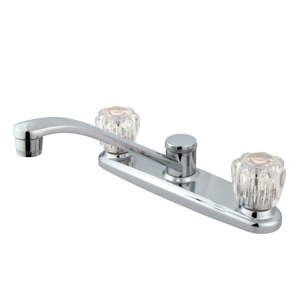 Kingston Brass KB111 Americana Centerset Kitchen Faucet, Polished Chrome - BNGBath