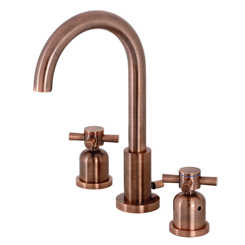 Fauceture FSC892DXAC Concord Widespread Bathroom Faucet, Antique Copper - BNGBath