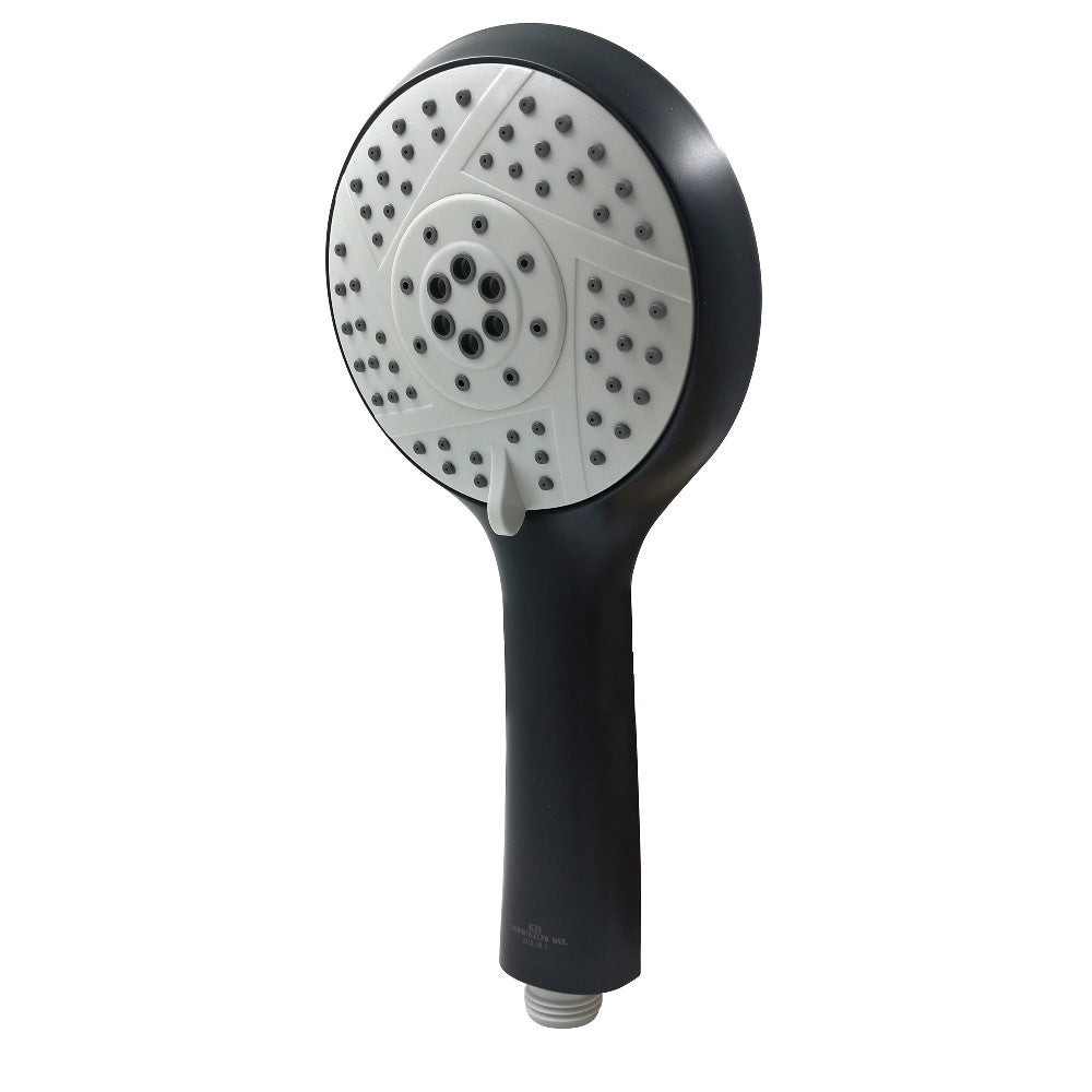 Kingston Brass KXH144A0 Vilbosch 5-Function Hand Shower, Matte Black - BNGBath